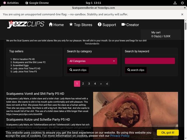 Yezzclips.com Account New
