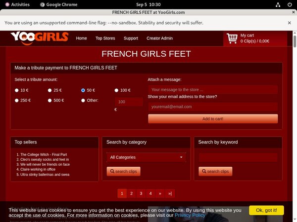 Yoogirls.com Vendo