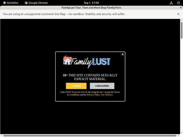 Family Lust Discount Password