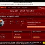 LadyGoldFetishdiva Discount Today